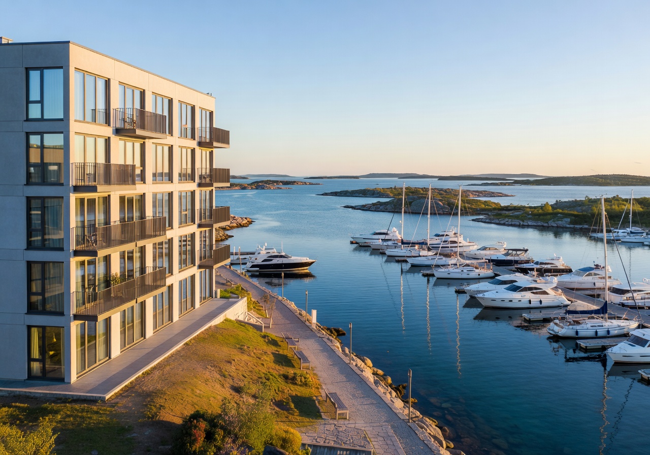 Hotell Arkipelag marina view in Mariehamn Aland Islands