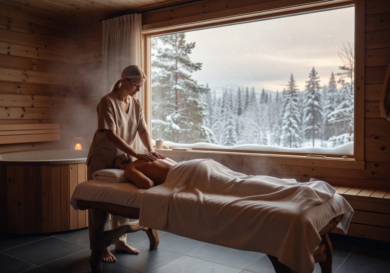 Massage therapy Nordic spa