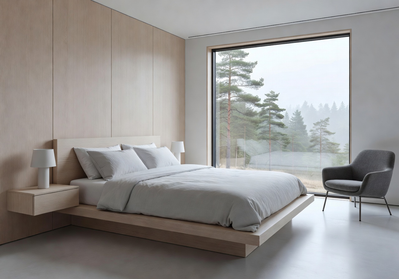 Modern Nordic suite bedroom