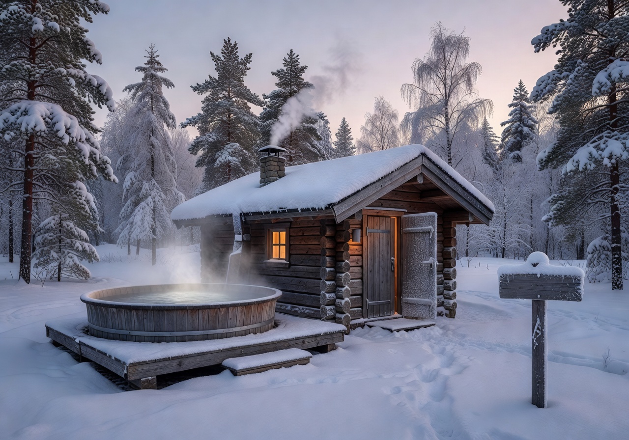 Private spa reservation Nordic sauna